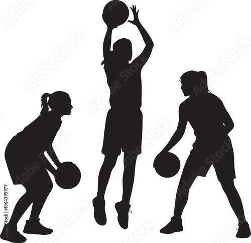 Slam Dunk Basketball Player Silhouette

Dribbling on the Court Vector Design

Basketball Shooter in Action Silhouette

Fast Break Play Silhouette Illustration

Street Basketball Game Scene Vector