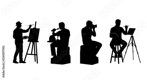 Silhouette Artists Painter, Sculptor, Photographer, Digital Artist