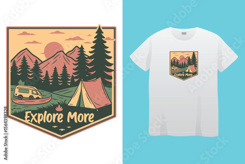 Adventure is calling camper I have to go typography t shirt design .