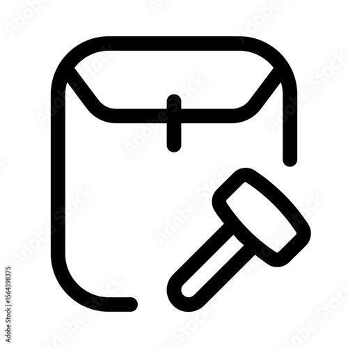 provision icon with line style, perfect for user interface projects