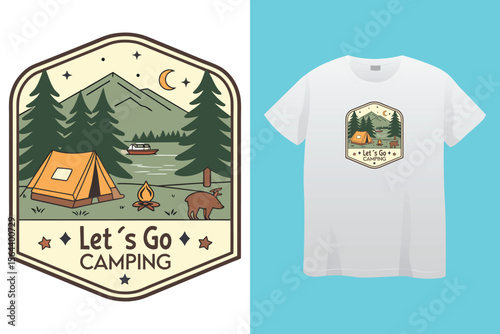 Adventure is calling camper I have to go typography t shirt design .