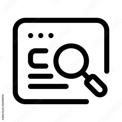 scrapping icon with line style, perfect for user interface projects