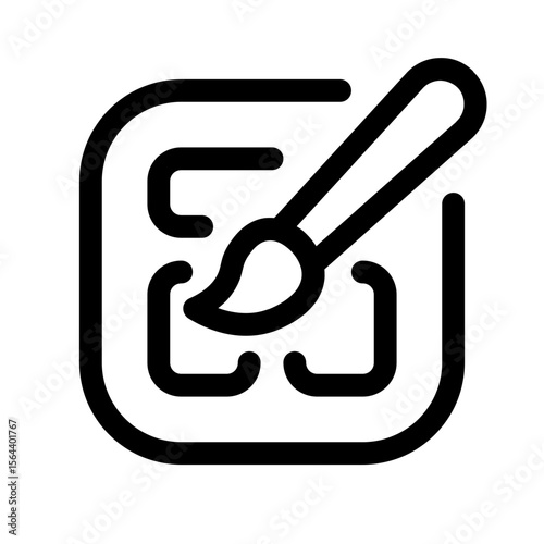 user interface icon with line style, perfect for user interface projects