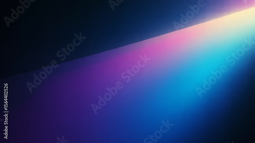 Gradient light beam transition with subtle dust particles abstract background