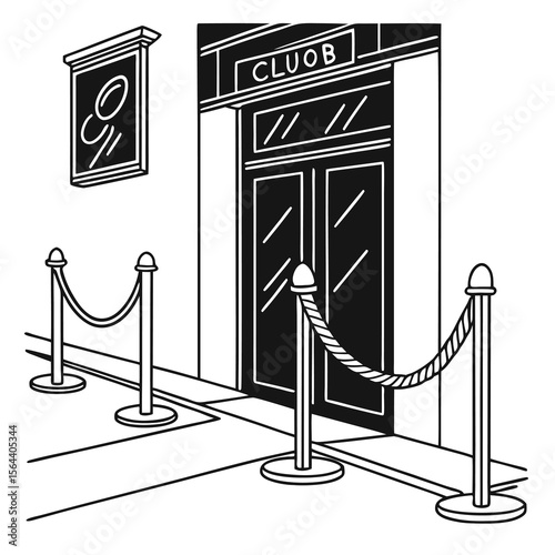 vector illustration of an office building