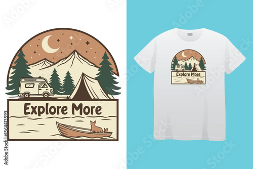 camping is my therapy vector t shirt design Camping t-shirt design, Camping is my favorite therapy