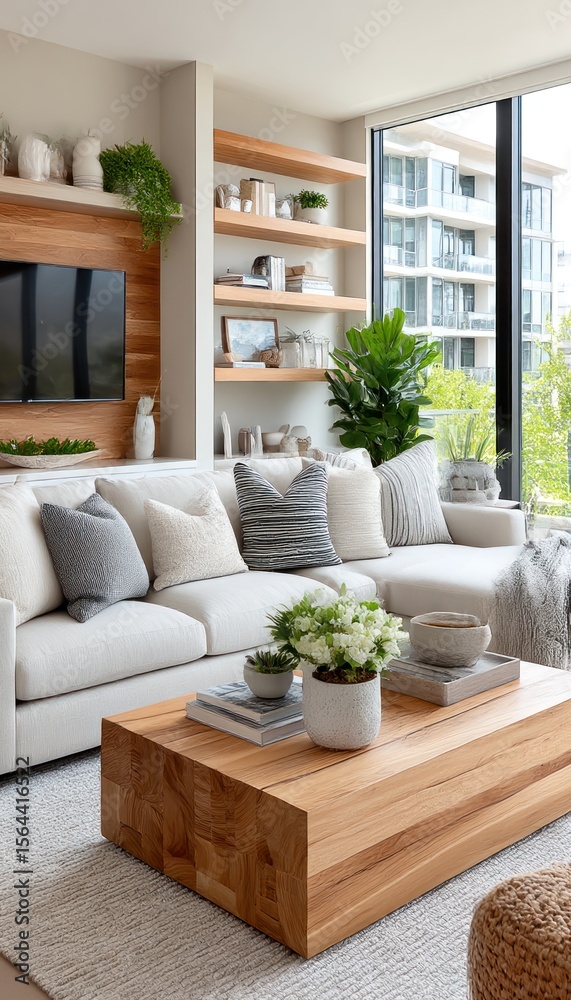 Obraz premium Modern living room interior (4)