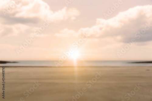 Beach against sky during sunset