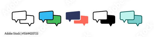 Chat multiple icon