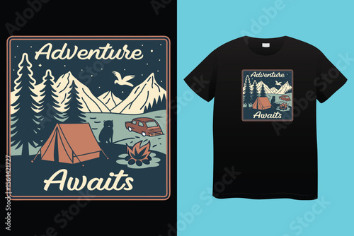Set of retro camping badges featuring various wilderness-themed designs including mountains, forests, Arizona desert and outdoor activities. Stock vector travel labels isolated on white background