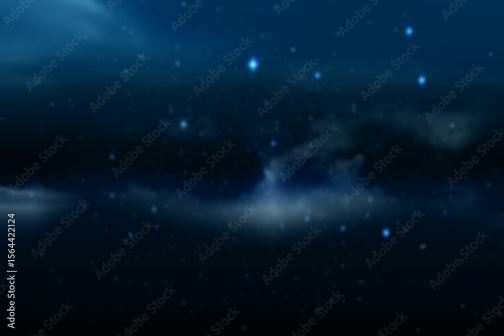 Obraz premium Low angle view of stars glowing in sky