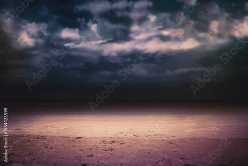 Digitally generated Dark cloudy sky