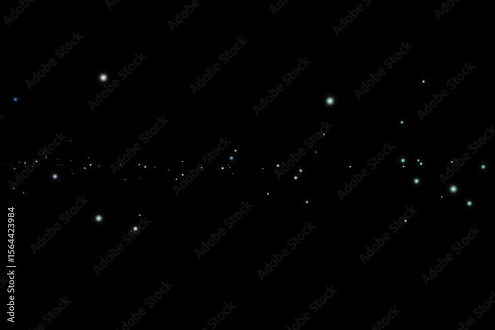 Naklejka premium Black background with stars