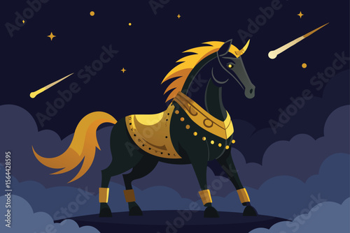 horse with a horse