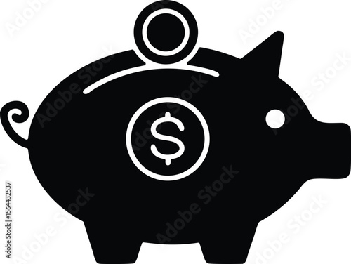 budget savings vector icon.eps