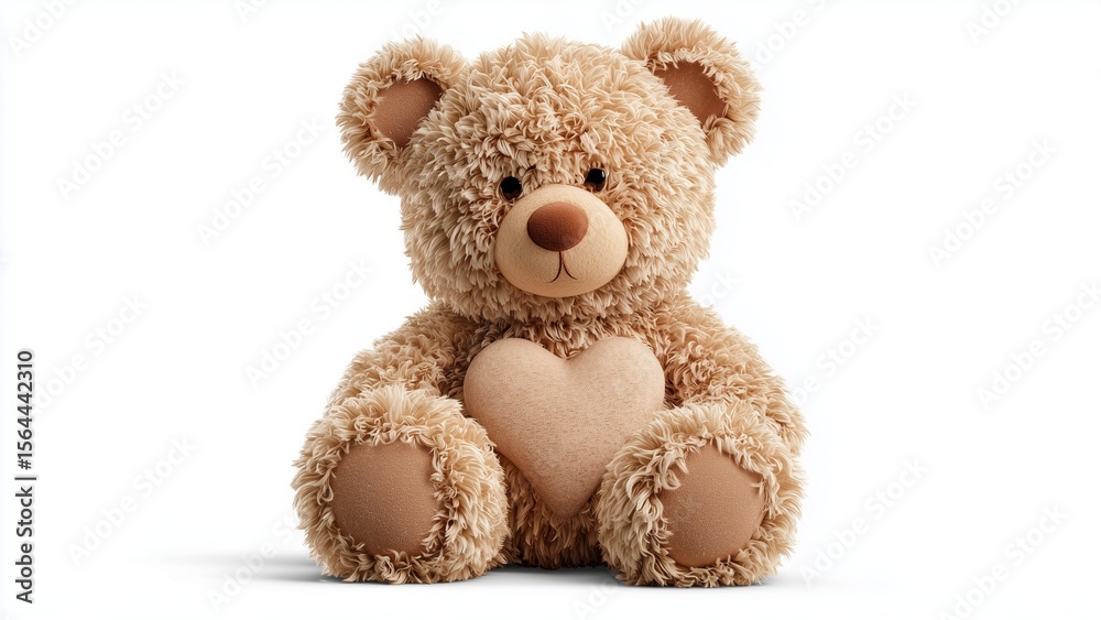 Fototapeta premium Adorable Fluffy Teddy Bear 