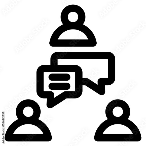 Communication Outline Icon