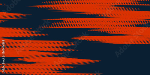 Halftone dots red and blue color pattern gradient grunge texture background. Dot pop art comic sport style vector illustration. grunge vector dots
