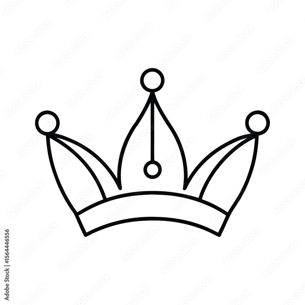 crown icon vector crown icon vector