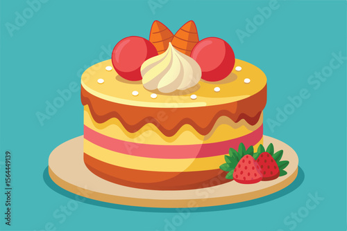 Delicious Layered Cake A Sweet Treat for Any Occasion