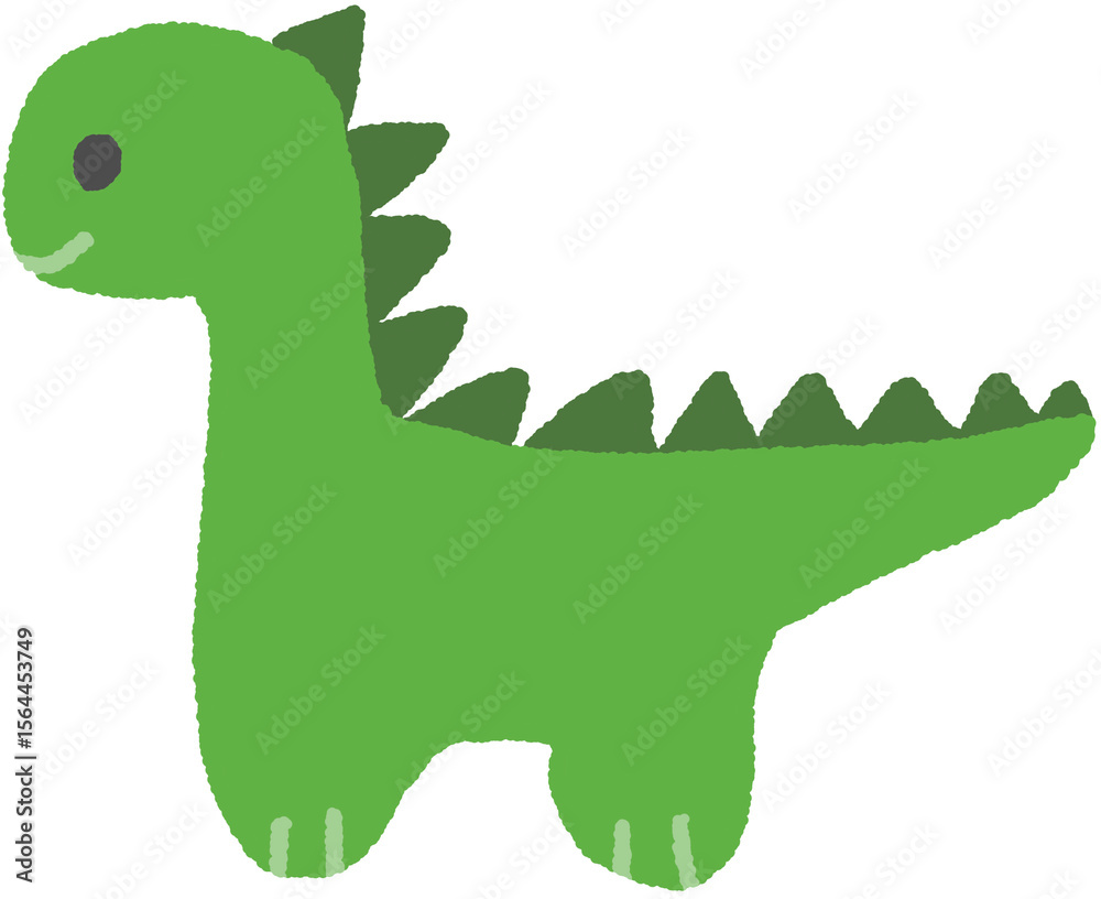Obraz premium Cute Dinosaur Illustration