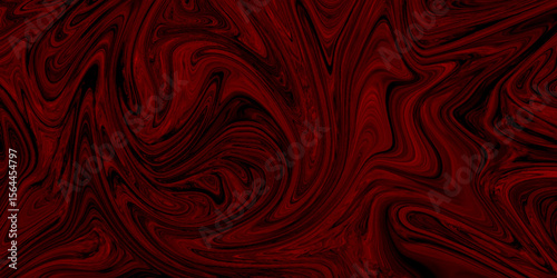 Abstract background of dark red liquid marble surface liner design. marble liquid ink texture. ink backdrop with wavy pattern. liquify swirl dark red and black colour art. 