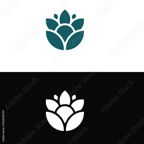 lotus flower vector illustration