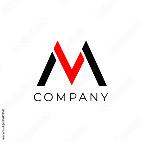 Modern M Letter Logo – Stylish Monogram Design for Branding