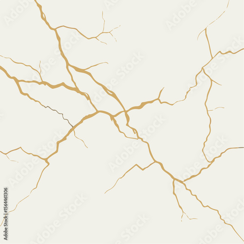 Cracked Marble Texture with Gold Infill – Elegant Background for Premium Business Cards and Invitations