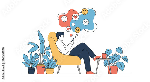 Understanding the Impact of Social Media on Mental Wellbeing and Emotional Expression in Modern Society
