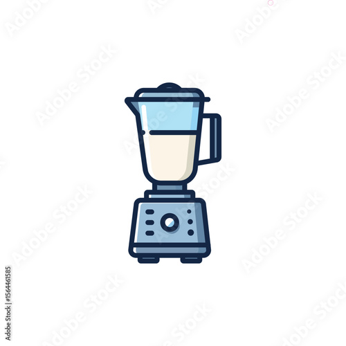 Blender or mixer kitchen tool for cooking.