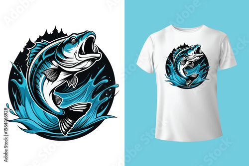 vector t-shirt design samples with illustration.