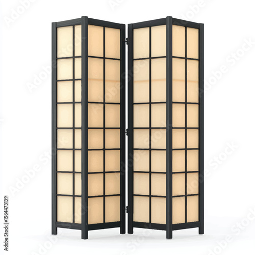 a folding screen or room divider
