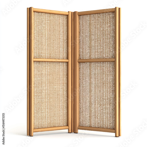 a folding screen or room divider