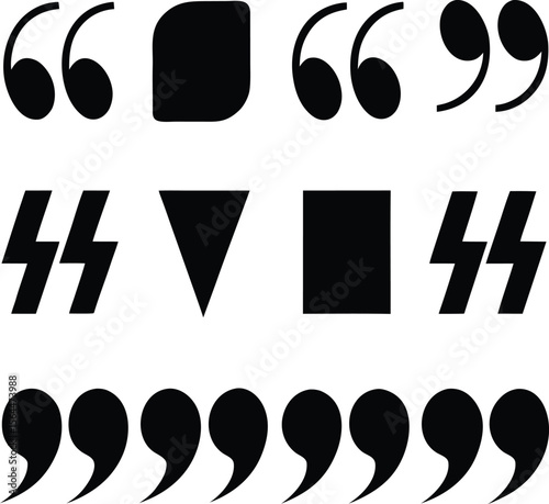 Abstract vector background with black and white icon and text design