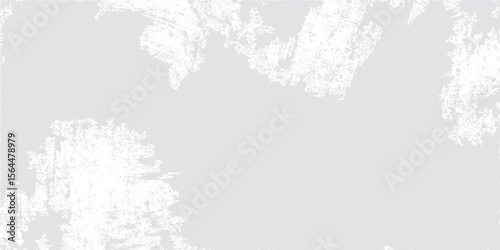 Abstract grunge background vector illustration featuring a vintage blue winter texture with decorative snowflake patterns and a frosty paint-splattered wall design