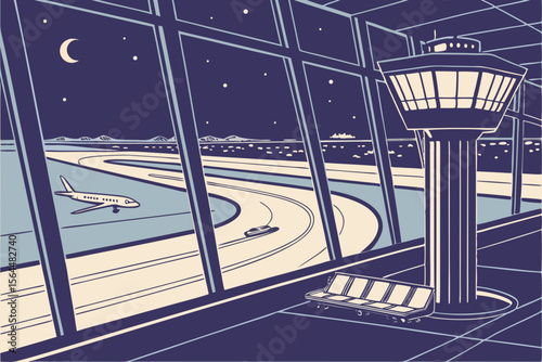 upscale harmonious vector illustration - for business materials