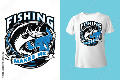 Fishing t-shirt design, Fishing vintage t-shirt , vintage fishing t-shirt graphic illustration, Fishing vector