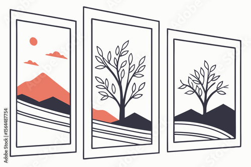 Exclusive commercial creative artwork for business materials
