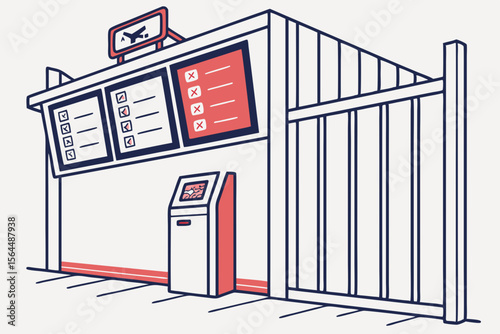 Modern Of Boarding - original scalable graphic