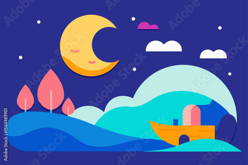 Sleep and Relaxation Abstract Dreamscape Peaceful
