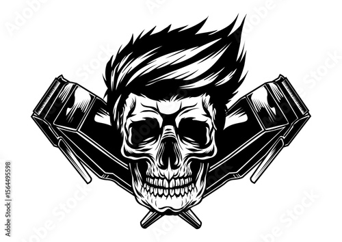 Skull Razor Barber