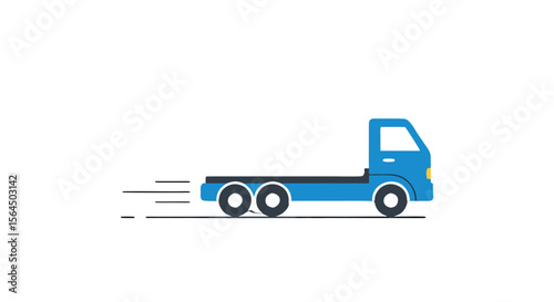 delivery  truck  shipping  truck Digital Vector of Commercial Truck 