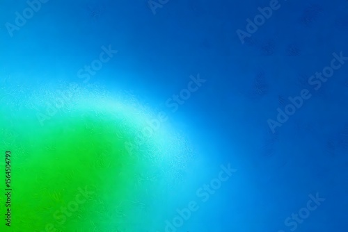 A smooth, textured gradient transitions from bright green on the left to deep blue on the right, creating a visually appealing abstract background.