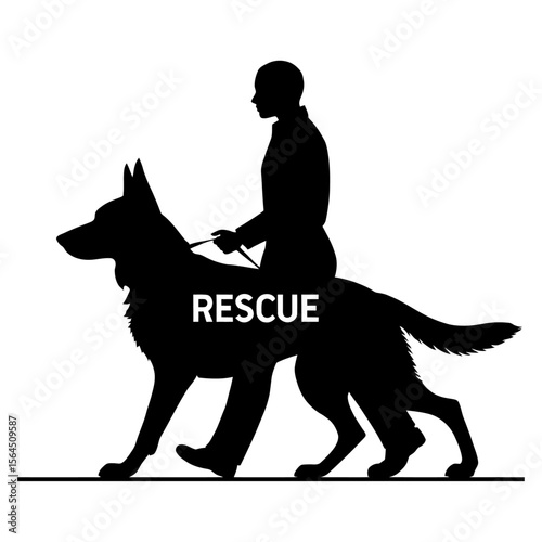 Dog Rescue shelter supporter t-shirt vector