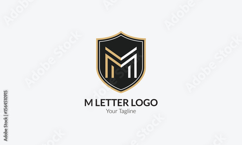 M Letter Logo Design Fully Editable High Quality