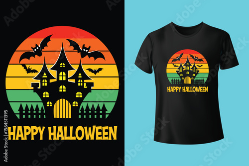 Halloween t shirt design bundle for print on demand