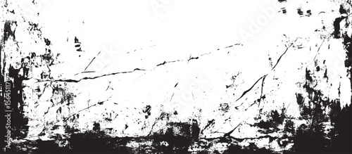 Black and white grunge frame. Distress overlay texture border. Abstract surface dust and overlay creat grunge effect. Black and white noise abstract background 