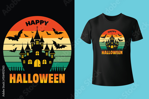 Halloween t shirt design bundle for print on demand