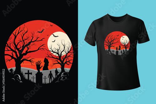 Halloween t shirt design bundle for print on demand